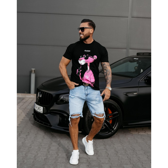 SPODENKI JEANSOWE MĘSKIE KRÓTKIE OLAVOGA MEN CANYON JEANS