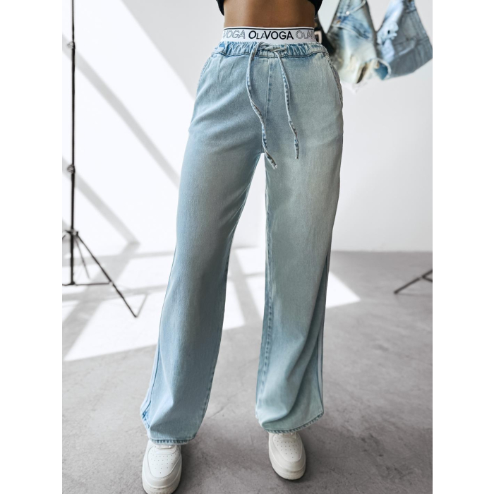 SPODNIE JEANSOWE DENIM GUMA OLAVOGA MIAGE BLUE