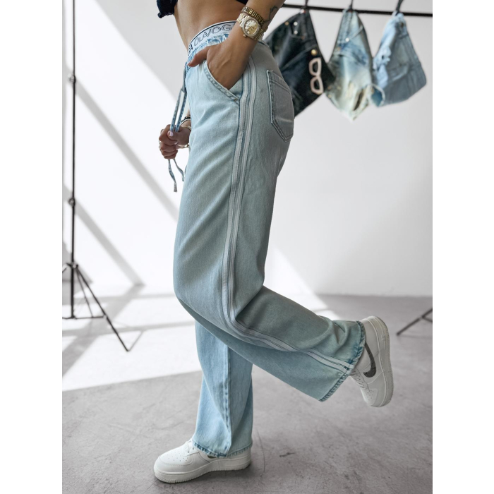 SPODNIE JEANSOWE DENIM GUMA OLAVOGA MIAGE BLUE