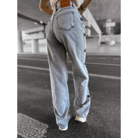 SPODNIE JEANSOWE DENIM OLAVOGA ELIOKIE GRAY