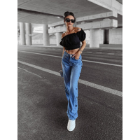 SPODNIE JEANSOWE DENIM OLAVOGA ELIOKIE DARK BLUE