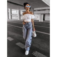 SPODNIE JEANSOWE DENIM OLAVOGA ELIOKIE GRAY