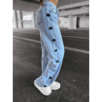 SPODNIE JEANSOWE DENIM OLAVOGA ELIOKIE LIGHT BLUE