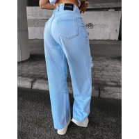 SPODNIE JEANSOWE DENIM OLAVOGA REING LIGHT BLUE