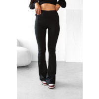SPODNIE LEGGINSY MODELUJĄCE DZWONY LOGO OLAVOGA VORYA BLACK