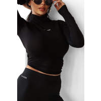 SPODNIE LEGGINSY MODELUJĄCE DZWONY LOGO OLAVOGA VORYA BLACK