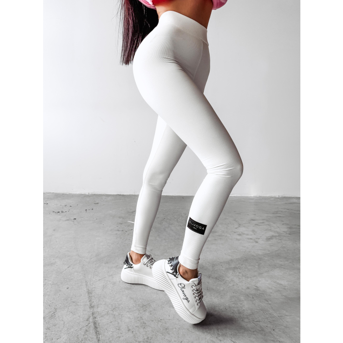 SPODNIE LEGGINSY MODELUJĄCE OLAVOGA REGI ECRU