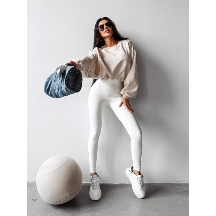 SPODNIE LEGGINSY MODELUJĄCE OLAVOGA REGI ECRU