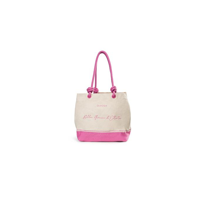 TORBA TOREBKA BAWEŁNIANA OLAVOGA ESTATE PINK