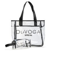TOREBKA TORBA PLAŻOWA + KOSMETYCZKA OLAVOGA REED