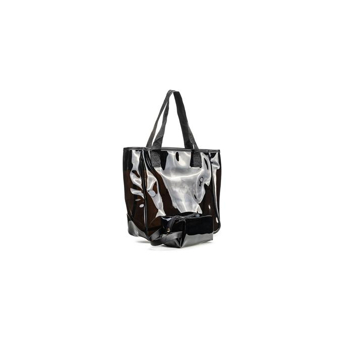 TOREBKA TORBA PLAŻOWA + KOSMETYCZKA OLAVOGA REED BLACK