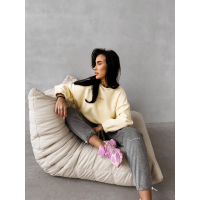 BLUZA DAMSKA OVERSIZE OLAVOGA ELENA YELLOW