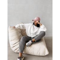 BLUZA DAMSKA OVERSIZE OLAVOGA ELENA ECRU