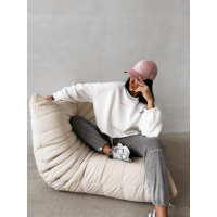 BLUZA DAMSKA OVERSIZE OLAVOGA ELENA ECRU