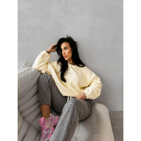 BLUZA DAMSKA OVERSIZE OLAVOGA ELENA YELLOW