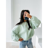 BLUZA DAMSKA OVERSIZE OLAVOGA ELENA MINT