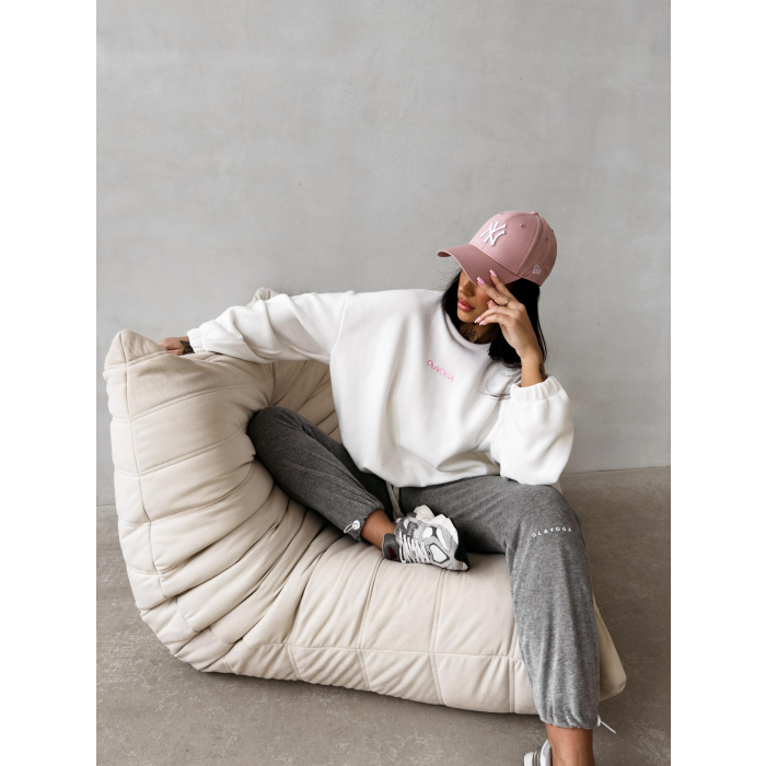 BLUZA DAMSKA OVERSIZE OLAVOGA ELENA ECRU