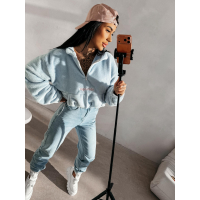 BLUZA DAMSKA POLAR OLAVOGA EMINO SKY BLUE