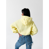 BLUZA DAMSKA POLAR Z KPTUREM OLAVOGA MERIDIAN YELLOW