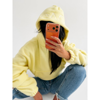 BLUZA DAMSKA POLAR Z KPTUREM OLAVOGA MERIDIAN YELLOW