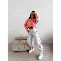 BLUZA DRESOWA BAWEŁNIANA DAMSKA OVERSIZE OLAVOGA VINTA