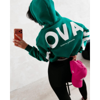 BLUZA DRESOWA BAWEŁNIANA DAMSKA OVERSIZE OLAVOGA VINTA