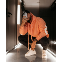BLUZA MĘSKA BAWEŁNIANA OVERSIZE OLAVOGA MEN VINTA