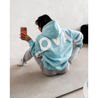 BLUZA DRESOWA BAWEŁNIANA DAMSKA OVERSIZE OLAVOGA VINTA
