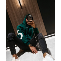 BLUZA MĘSKA BAWEŁNIANA OVERSIZE OLAVOGA MEN VINTA