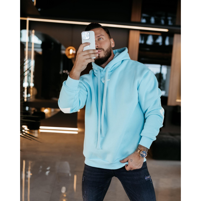 BLUZA MĘSKA BAWEŁNIANA OVERSIZE OLAVOGA MEN VINTA