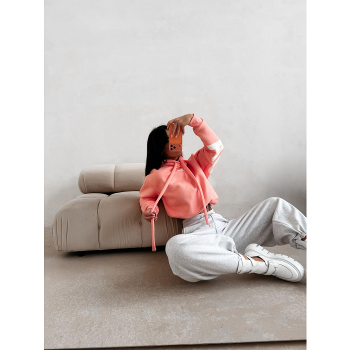 BLUZA DRESOWA BAWEŁNIANA DAMSKA OVERSIZE OLAVOGA VINTA