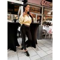 BLUZA DRESOWA DAMSKA NA ZAMEK OLAVOGA ROSEA YELLOW