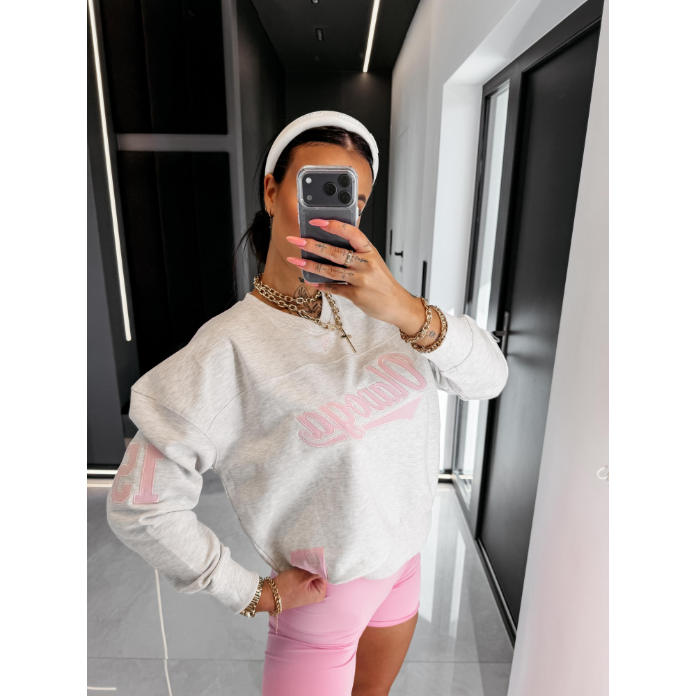 BLUZA DRESOWA DAMSKA OLAVOGA YALEE GRAY BLUZA DRESOWA DAMSKA OLAVOGA YALEE GRAY