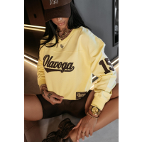 BLUZA DRESOWA DAMSKA OLAVOGA YALEE YELLOW