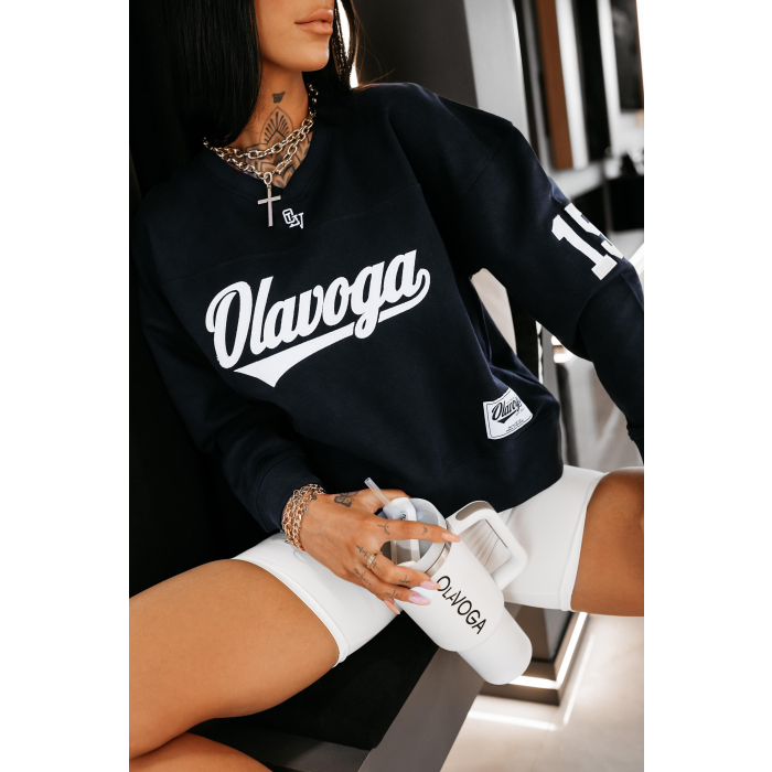 BLUZA DRESOWA DAMSKA OLAVOGA YALEE NAVY BLUE