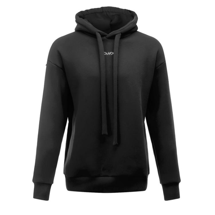 BLUZA MĘSKA BAWEŁNIANA OVERSIZE OLAVOGA MEN VINTA ADORE MATCHY MATCHY BLACK