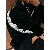 BLUZA MĘSKA POLAR OLAVOGA MEN TEDDY FLEECE SETTLINE BLACK