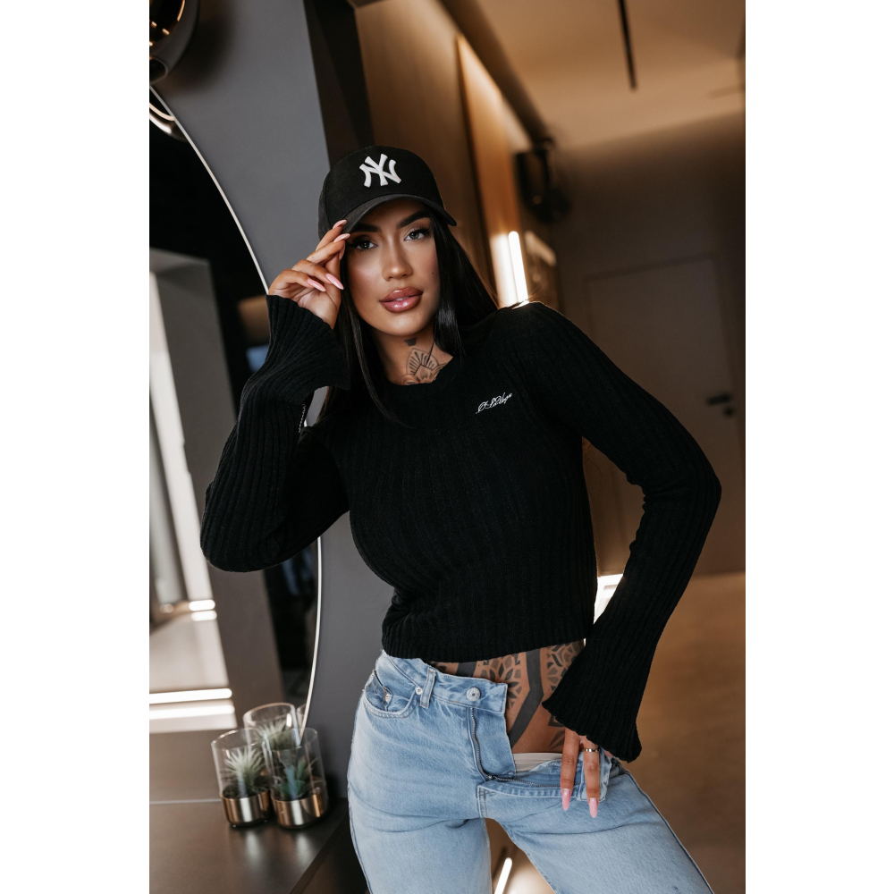 BLUZKA SWETER OLAVOGA ZIRRA BLACK BLUZKA SWETER OLAVOGA ZIRRA BLACK