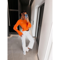 BLUZKA SWETER OLAVOGA ZIRRA NEON ORANGE