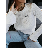 BLUZKA SWETER OLAVOGA ZIRRA ECRU
