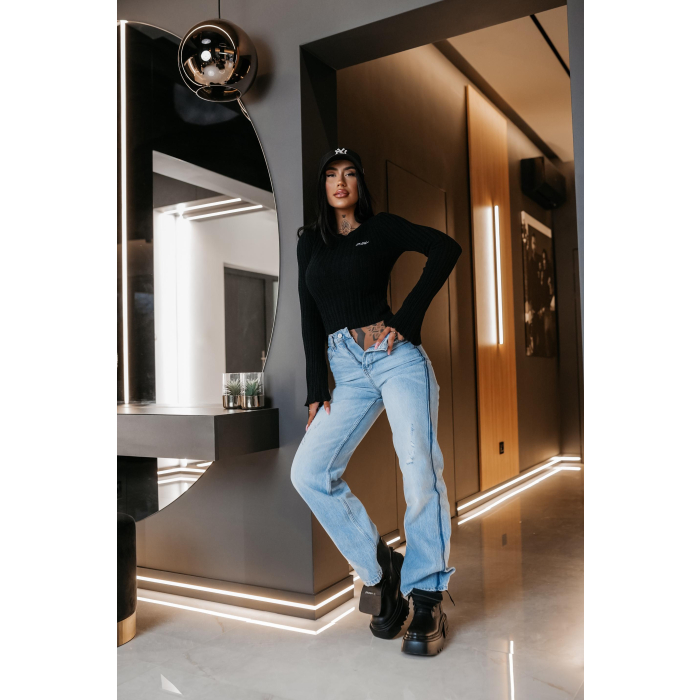 BLUZKA SWETER OLAVOGA ZIRRA BLACK