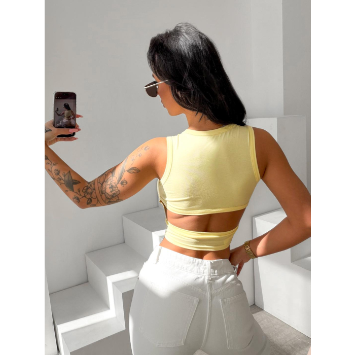 BLUZKA TOP OLAVOGA DAYBREAK YELLOW