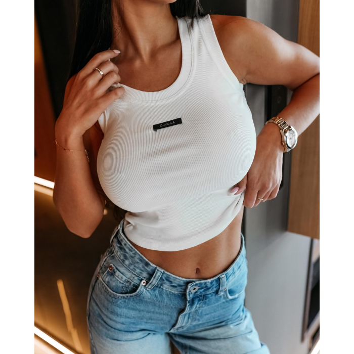 BLUZKA TOP OLAVOGA ELZARA ECRU