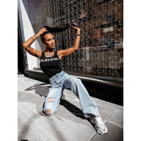 BLUZKA TOP OLAVOGA PERDITA BLACK
