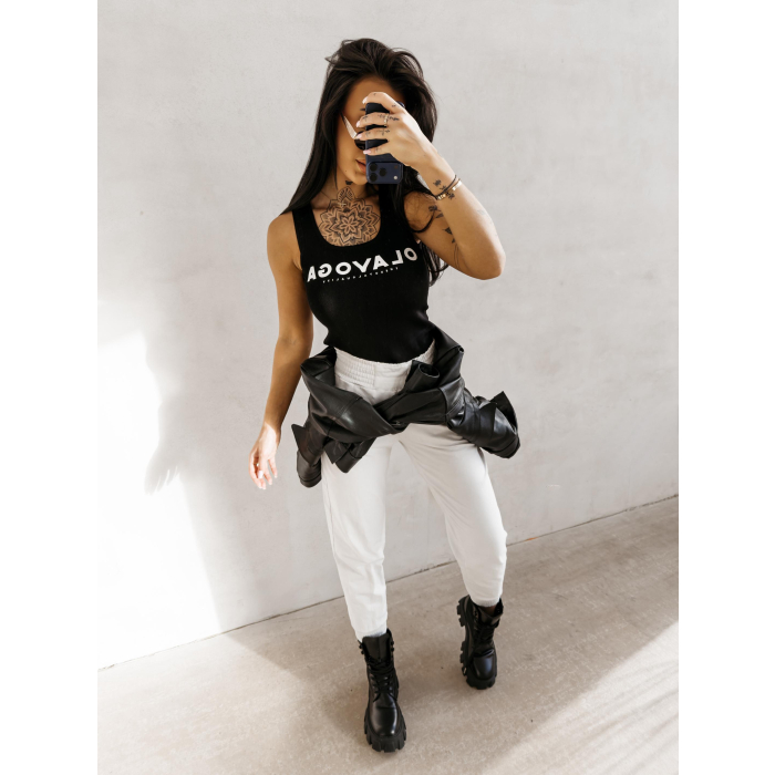 BLUZKA TOP OLAVOGA PERDITA BLACK