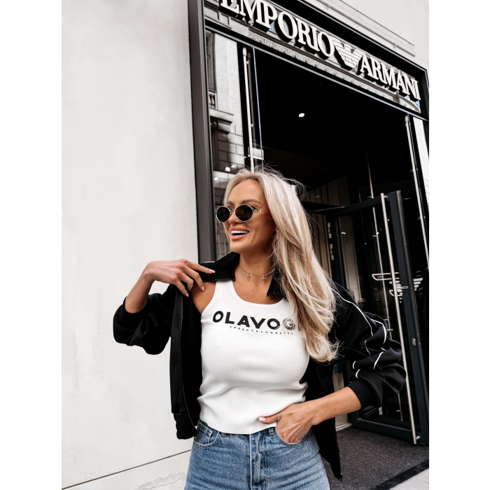 BLUZKA TOP OLAVOGA PERDITA ECRU