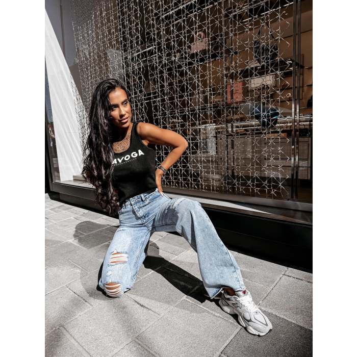 BLUZKA TOP OLAVOGA PERDITA BLACK