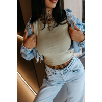 BLUZKA TOP OLAVOGA STONY KHAKI