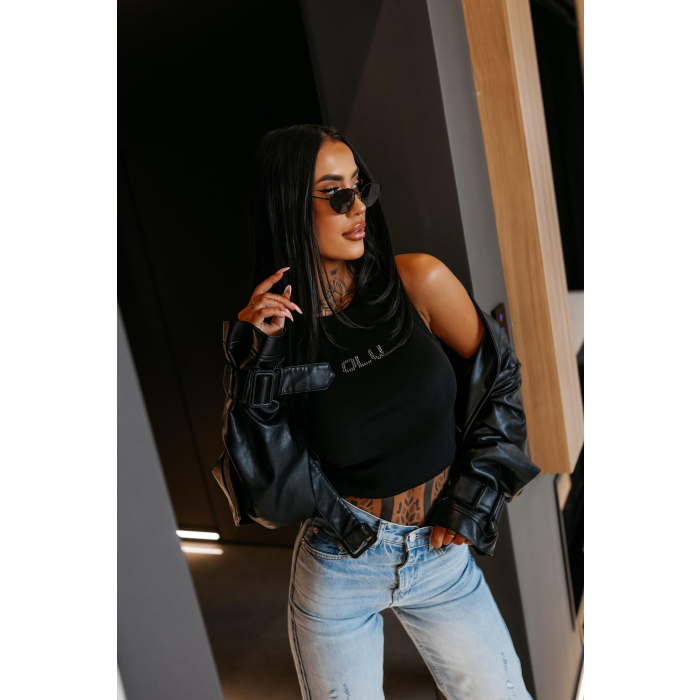 BLUZKA TOP OLAVOGA STONY BLACK
