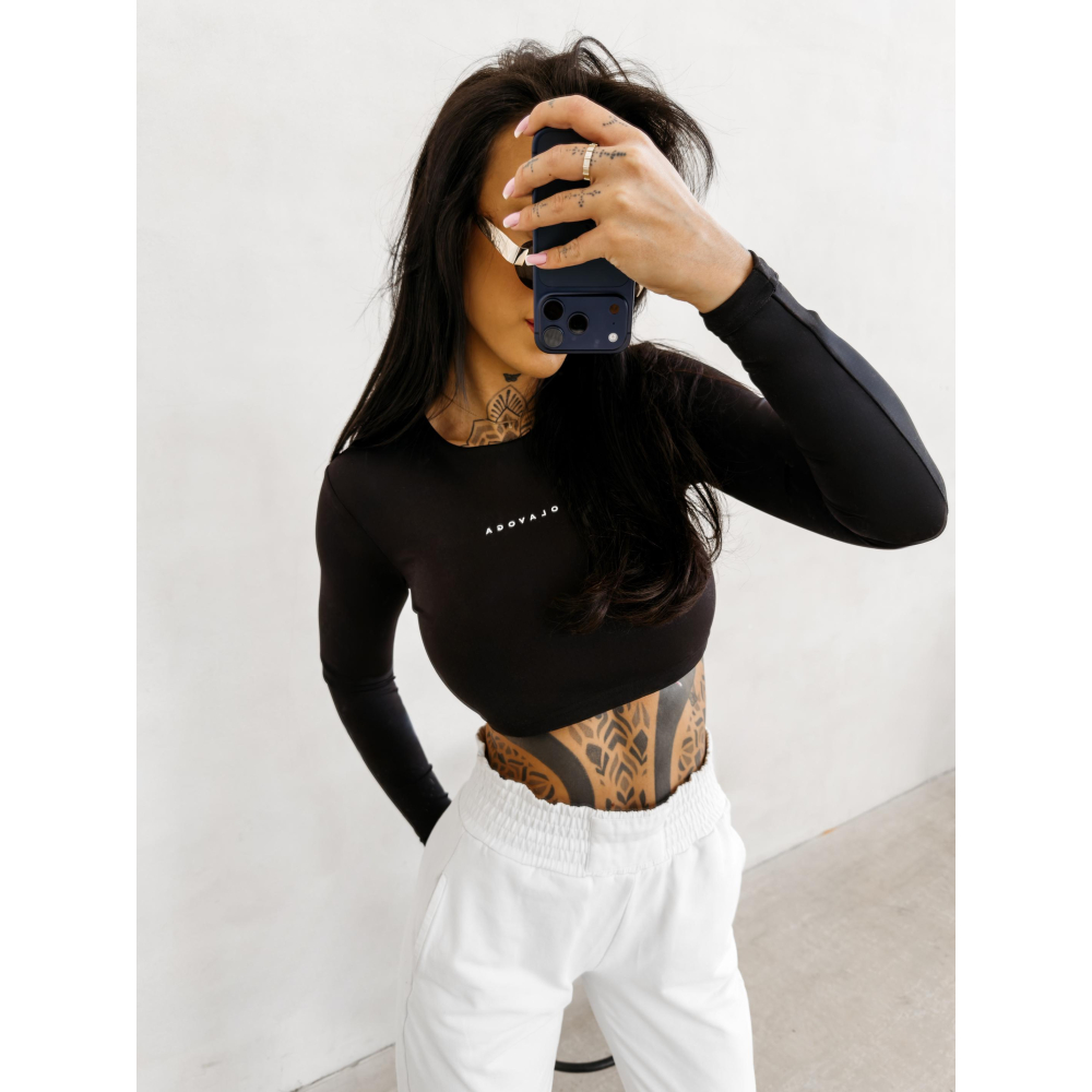 BLUZKA TOP OLAVOGA VIRA BLACK